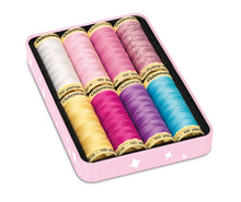 Afbeelding in Gallery-weergave laden, Gütermann Cute and Pink Naaigarenbox 7x100m en 1x50m