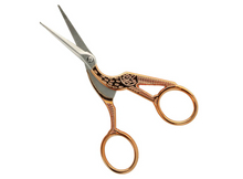 Afbeelding in Gallery-weergave laden, Ooievaarschaar 11,5cm Rosé goud