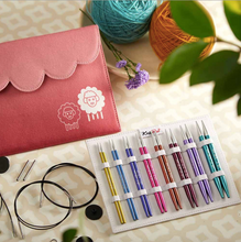 Afbeelding in Gallery-weergave laden, Knitpro zing verwisselbare rondbreinaalden deluxe set