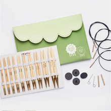 Afbeelding in Gallery-weergave laden, Knitpro Bamboo verwisselbare naaldenset