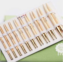 Afbeelding in Gallery-weergave laden, Knitpro Bamboo verwisselbare naaldenset