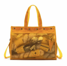 Afbeelding in Gallery-weergave laden, Della Q Makers Mesh Tote handtas 38x25x15cm