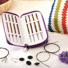 Afbeelding in Gallery-weergave laden, Knitpro Symfonie Tunische Haaknaaldenset