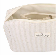 Afbeelding in Gallery-weergave laden, Scheepjes projecttas gestreept beige