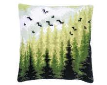 Afbeelding in Gallery-weergave laden, Kruissteekkussen kit bos