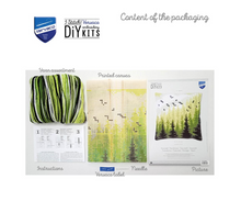 Afbeelding in Gallery-weergave laden, Kruissteekkussen kit bos