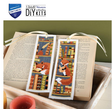 Afbeelding in Gallery-weergave laden, Bladwijzer kit vosjes in boekenkast