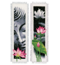 Afbeelding in Gallery-weergave laden, Bladwijzer kit lotus en Boeddha set van 2