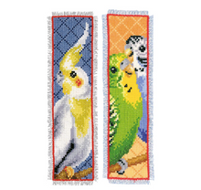 Afbeelding in Gallery-weergave laden, Bladwijzer kit parkieten set van 2