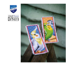 Afbeelding in Gallery-weergave laden, Bladwijzer kit parkieten set van 2