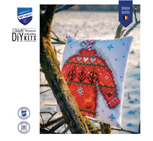 Afbeelding in Gallery-weergave laden, Kruissteekkussen kit Kersttrui