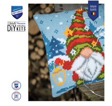 Afbeelding in Gallery-weergave laden, Kruissteekkussen Kit gnome alone