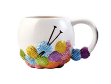 Afbeelding in Gallery-weergave laden, Mok met wolletjes