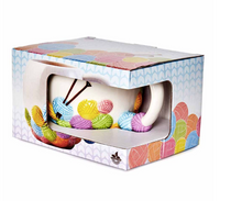 Afbeelding in Gallery-weergave laden, Mok met wolletjes