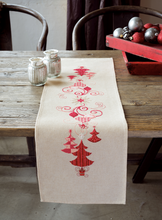 Afbeelding in Gallery-weergave laden, Vercaco loper kit RODE KERSTVERSIERING