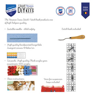 Afbeelding in Gallery-weergave laden, Knooptapijt kit Ginko