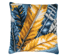 Afbeelding in Gallery-weergave laden, Vervaco kruissteekkussen pluimen