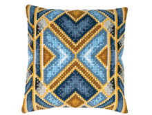 Afbeelding in Gallery-weergave laden, Vervaco kruissteekkussen Geometrisch