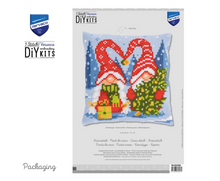 Afbeelding in Gallery-weergave laden, Vervaco kruissteekkussen Gnomes Koppel