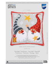 Afbeelding in Gallery-weergave laden, Vervaco kruissteekkussen kerskabouters 1