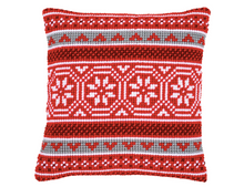 Afbeelding in Gallery-weergave laden, Vervaco kruissteekkussen kerstkristallen motief