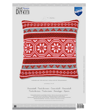 Afbeelding in Gallery-weergave laden, Vervaco kruissteekkussen kerstkristallen motief