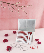 Afbeelding in Gallery-weergave laden, KnitPro Limited edition tunische haaknaaldenset Amore