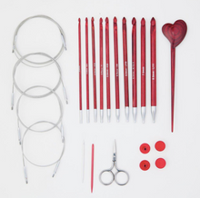 Afbeelding in Gallery-weergave laden, KnitPro Limited edition tunische haaknaaldenset Amore