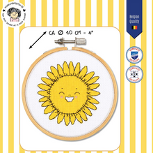 Afbeelding in Gallery-weergave laden, Eva Mouton telpakket zonnebloem