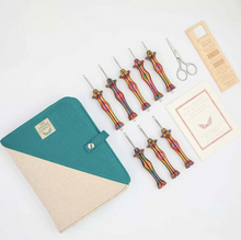 Afbeelding in Gallery-weergave laden, Oxford Punchnaald set fine-regular Symfonie Wood maat 8-14