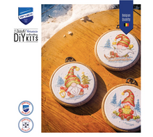 Afbeelding in Gallery-weergave laden, Miniatuur kit gnomes set van 3