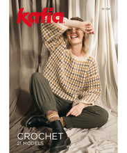 Afbeelding in Gallery-weergave laden, Katia N°124 Crochet 21 models - Nl- Fr - It