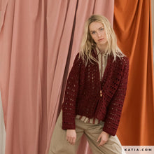 Afbeelding in Gallery-weergave laden, Katia N°124 Crochet 21 models - Nl- Fr - It