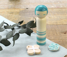 Afbeelding in Gallery-weergave laden, COHANA KOKESHI pop speldenkussen set Groen