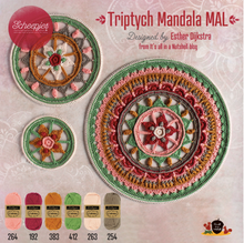 Afbeelding in Gallery-weergave laden, Scheepjes Triptych Mandala Mal 2022