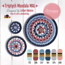 Afbeelding in Gallery-weergave laden, Scheepjes Triptych Mandala Mal 2022