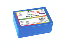 Afbeelding in Gallery-weergave laden, knitpro KnitPro Knitblockers doosje regenboog