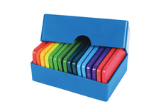 Afbeelding in Gallery-weergave laden, knitpro KnitPro Knitblockers doosje regenboog