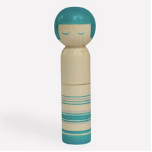 Afbeelding in Gallery-weergave laden, COHANA KOKESHI pop speldenkussen groen