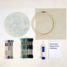 Afbeelding in Gallery-weergave laden, DMC punchneedle kit Tropical jungle foliage