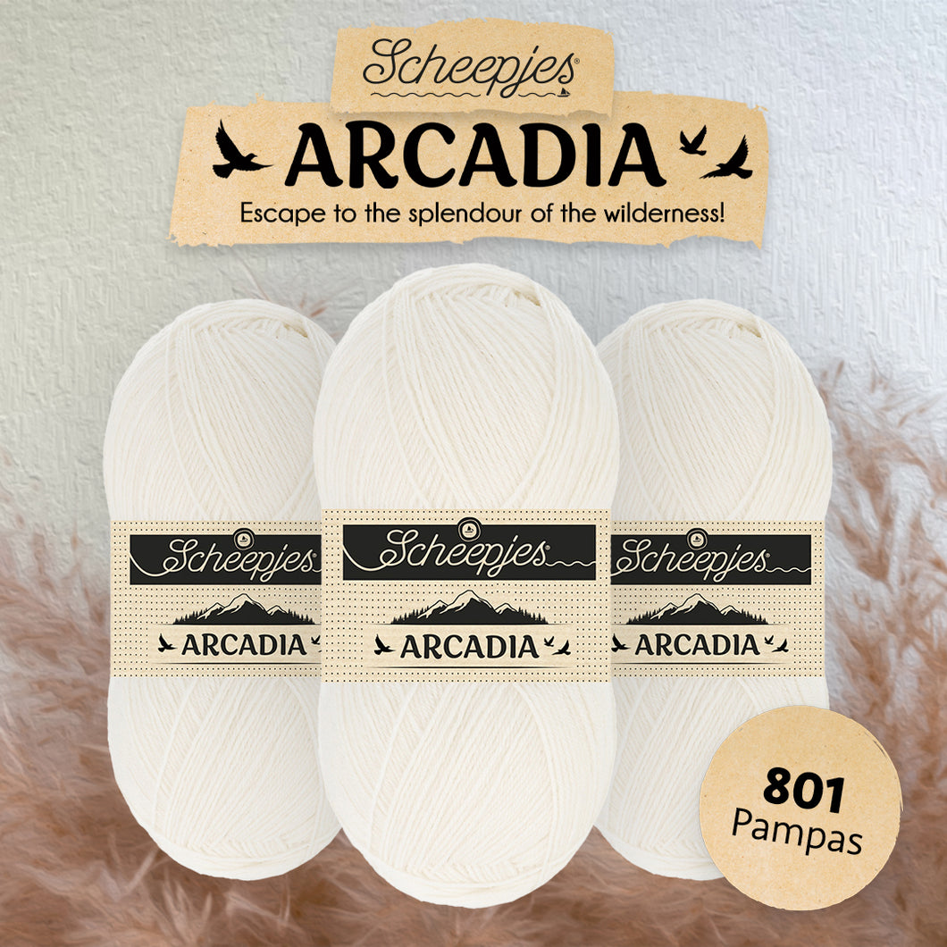 Scheepjes Arcadia 801 Pampas