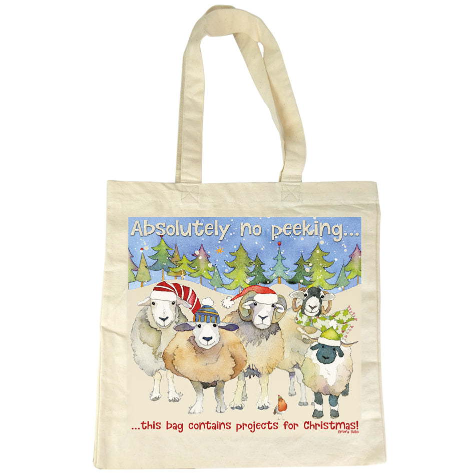Tote bag Absolute no peeking