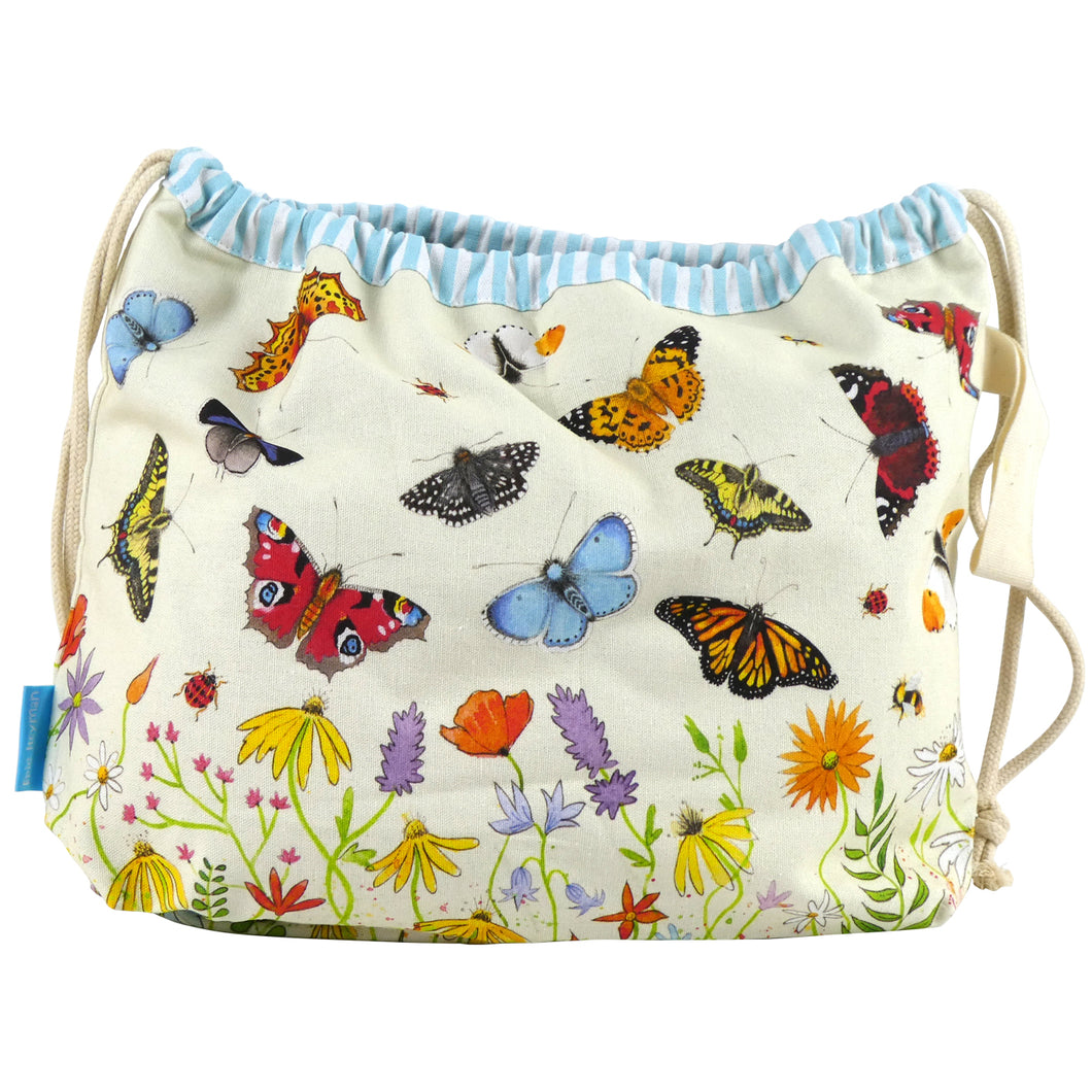 tas vlinders met trekkoord