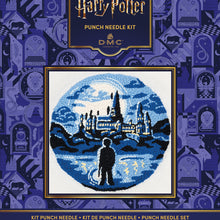 Afbeelding in Gallery-weergave laden, pre-order DMC punchneedle pakket Harry Potter Zweinstein

