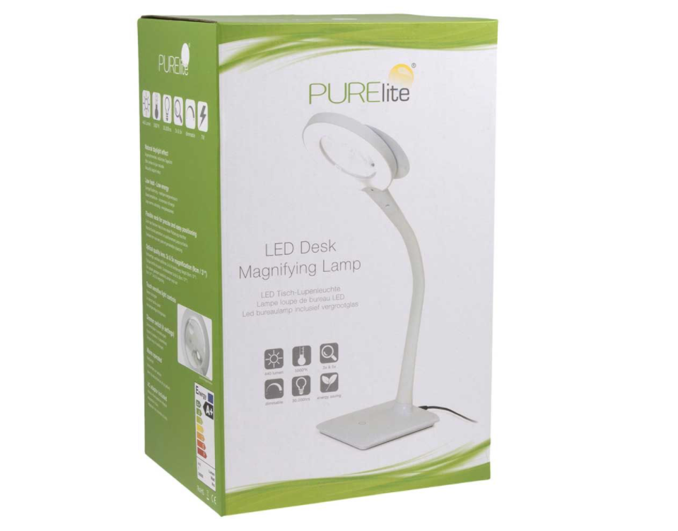 Purelite PURElite LED dimbare bureau loeplamp – knitkat