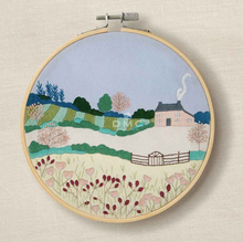 Afbeelding in Gallery-weergave laden, pre-order DMC Borduurkit Spring landscape 18,5cm
