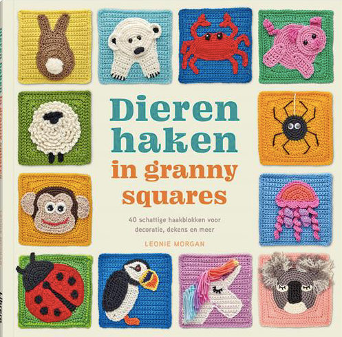 dieren haken granny squares