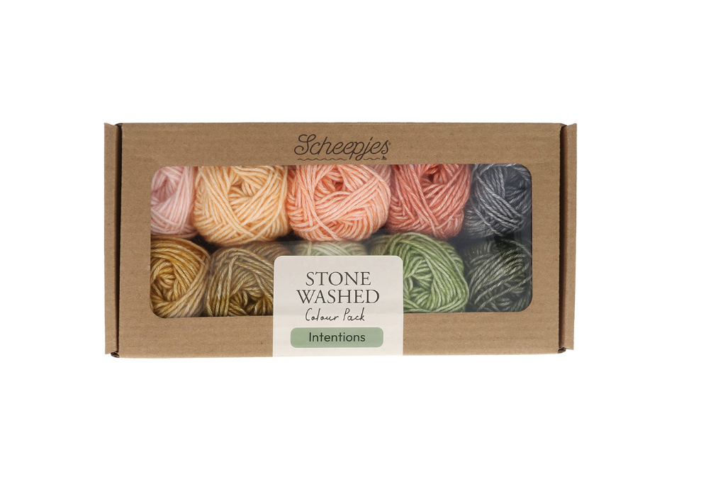 Scheepjes Stone Washed colour pack 10x25g