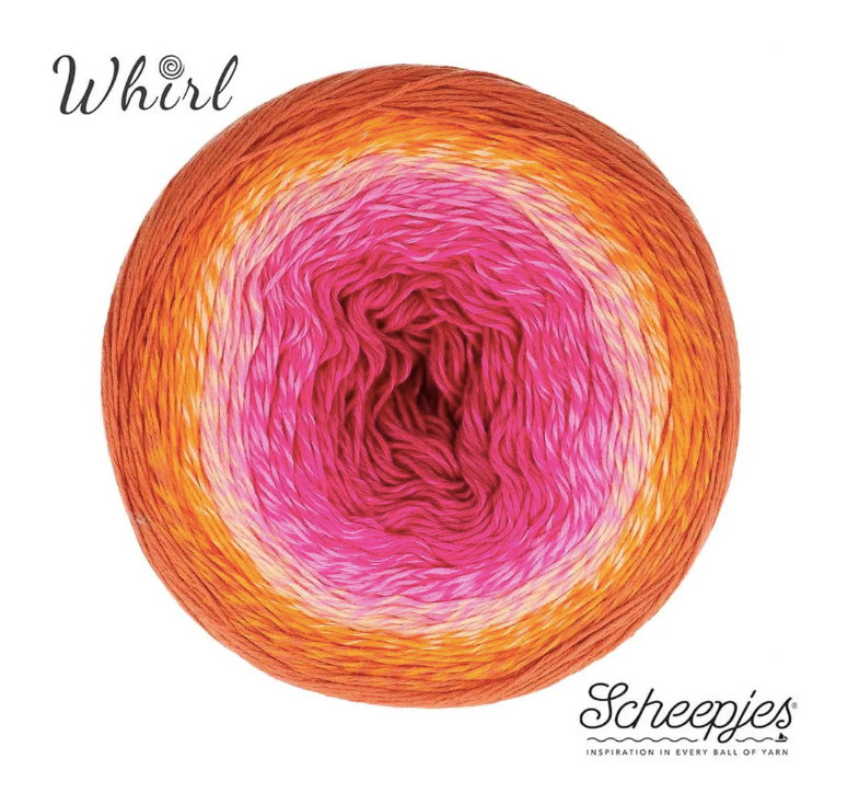 Scheepjes Cotton Whirl 703 Sugary Sunset