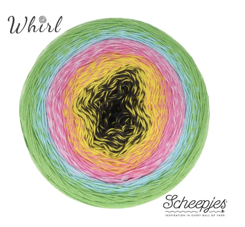 Scheepjes Cotton Whirl 723 Cyber Sunrise